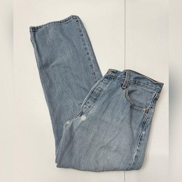 Levis 501 Vintage Distressed 501 Jeans - Picture 1 of 15